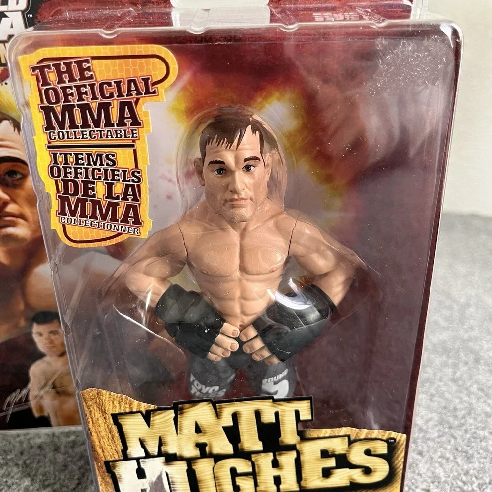 2007 Matt Hughes Round 5 World Of MMA Champions Series 1 Action Figure Y2K